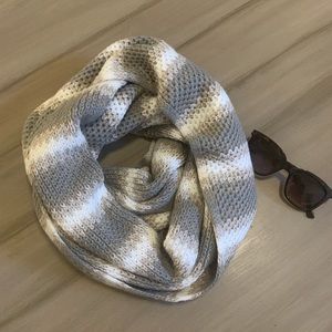 New Calvin Klein sweater infinity scarf, grey